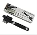 Safe Cut Can Opener-Smooth Edge Can Opener -Safety Feature Prevents Sharp Edges and Cuts Ergonomic Soft Grips Handle Food Grade Stainless Steel
