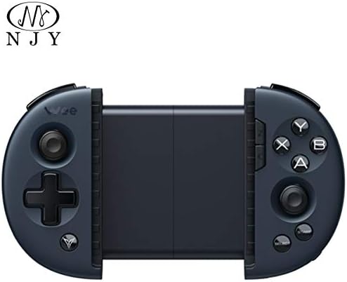 NJY Mobile Game Controller, Wee 2T Somatosensory Telescopic Gamepad Plus Expander Supports Connecting Mouse and Keyboard (Midnight Blue(English))