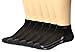 adidas Boys' YTH VERT Stripe 6-Pack Low Cut, Black/Black-Onix Marl/Light Onix/Onix, Large