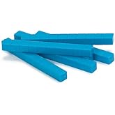 EAI Education Base Ten Units - Orange Plastic Math Blocks Set Of 100