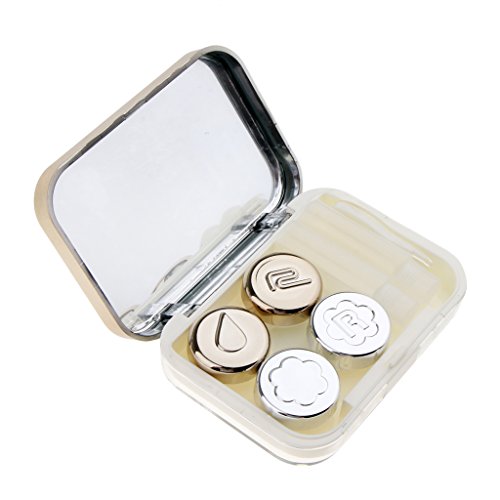 image for Homyl Contact Lenses Eyeglass and Contact Lens Case Set Portable for H