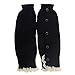 FEITONG Baby Kids Toddlers Girls Crochet Knitted Lace Boot Cuffs Toppers Leg Warmer Socks