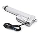 Happybuy Electric Actuator 6 Inches Electric Cylinder 12V Actuator Electric Actuators 900N Heavy Duty Actuators with Mounting Bracket for Recliner TV Table Lift Massage Bed Electric Sofa