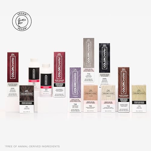 COLORCHARM Cream Hair Color Developers | For Activating Color, Highlighting, Gray Coverage, Blending, and Rich Multi-Dimensional End Results | Vegan | Various Sizes | Packaging May Vary