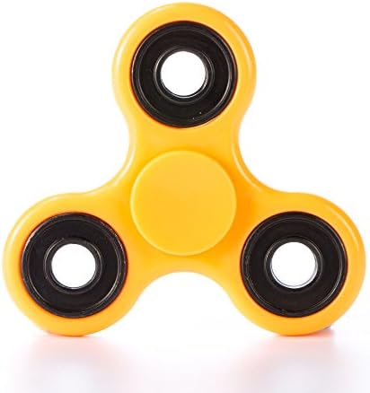Hand Spinner Fidget New Popular Relieve Stress Plastic finger Spinner Effective for Focus and Deep Thought(Orange)