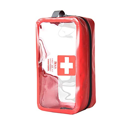 ONSEXBXM Medical Bags Portable Camping Transparent Survival Medical Storage Bag First Aid Kit L