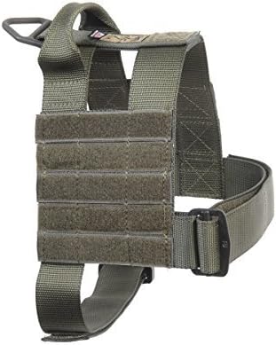 Cynology War Labs Quarter Vest K9 Harness (large, ranger green) by US PALM