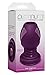 Doc Johnson Platinum Premium Silicone - The Stretch - Hollow Butt Plug - Large - Purple