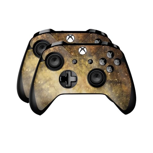 Glossy Glitter Skin Compatible with Microsoft Xbox One Controller (2 Pack) - Go…