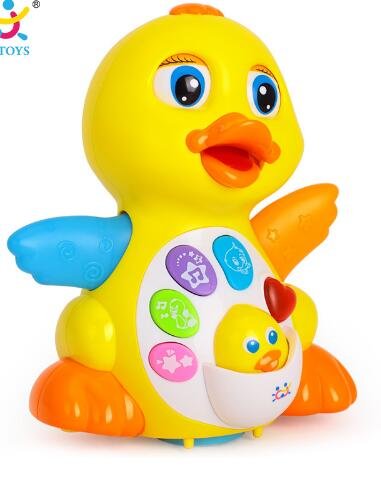 Huile Toys Baby Toys Eq Flapping Yellow Duck Infant Brinquedos Bebe Electrical Universal Toy For Children Kids 1 3 Years Old Buy Online In China At China Desertcart Com Productid
