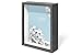 Swing Design Chroma Shadow Box Frame, 8 by 10-Inch, Charcoal Gray