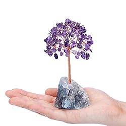 CrystalTears Amethyst Crystal Tree Natural Reiki