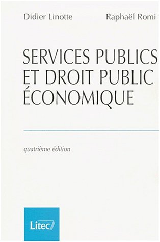 Services publics et droit public économique