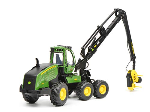 Schuco 450775900 John Deere Harvester 1270G 6W 1:32, grün, gelb, schwarz, Maßstab – Bild 3