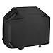 BBQ Grill Cover Kainier Waterproof &Weather Resistant Heavy Duty 58 Inch Electric Gas Grill Cover Fit Weber, Charbroil, And Other Most Brands Of Outdoor Barbecue Stainless Grill. (Black) (58in)