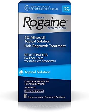 Rogaine Men's Extra Strength Unscented 2 oz (Pack of 7)