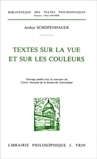 Book's Cover ofTextes sur la vue et sur les couleurs