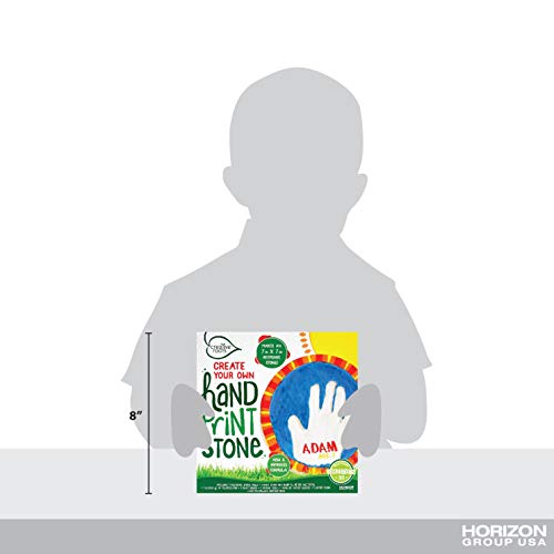 Creative Roots Create Your Own Handprint Stone, Arts and Crafts, Kids