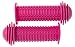 Prometheus Kids Bike Grips 1 Pair in Pink | with Safety BAR END Pads | Also for Balance Bike and Scooter | 22 mm Handlebar Grips | Child Safety Grip with Safety Impact Ends | Edition 2018