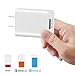 Quick Charger 3.0 USB Wall Charger 18W QC3.0 Charger Quick Adapter Fast Charger for Samsung Galaxy S8 S9 S7 Note8 S6 Note 5, iPhone iPad,LG V30 V20 G6 Stylo 3, Motorola Droid Turbo, Moto G5 (White)