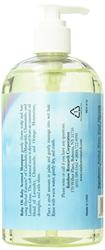 Rainbow Research Scented Organic Herbal Shampoo, 16 Fluid Ounce