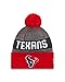 NFL Houston Texans 2016 Reverse Team Color Sport Knit Beanie, One Size, Red/Gray