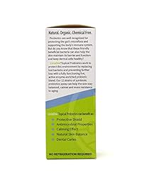 Spray probióticos LiviaOne tópico orgánico, la elección clara, 12 cepas de probióticos orgánicos que trabajan para proteger la piel y que se mantenga balanceada, relajada y resistente al envejecimiento Mantiene lejos bacterias nocivas, hongos y toxinas, 1