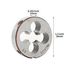 HSS 12mm X 1.25 Metric Right Hand Round