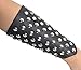 Simplicity AMC Metal Spike Punk Rock Wide Strap Synthetic Leather Bracelet Buckle,Black
