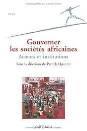 Gouverner les sociétés africaines