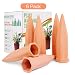 Plant Watering Stakes 6 Pack Automatic Plant Waterers for Vacations, Plant Watering Devices Terracotta Self Watering Spikes for Wine Bottles Great Plant Nanny for Indoor & Outdoor Plants