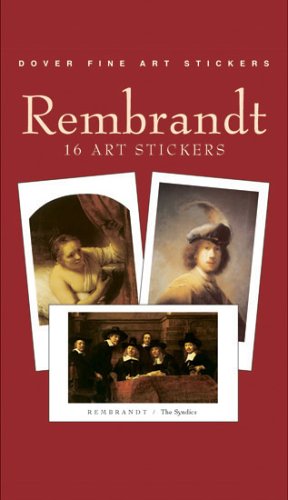 Rembrandt: 16 Art Stickers (Fine Art Stickers) by 