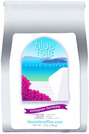 Blue Isle Coffee - Special Reserve Ethiopia HAMBELA, Whole Bean 12oz