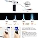 Professional Kitchen Torch, Cooking Torch Lighter, Culinary Blow Torch for Baking & BBQ & Desserts & Cocktail, Automatic Ignition Butane Powered Pro-torch, Butane Gas Not Included and Adjustable Flame