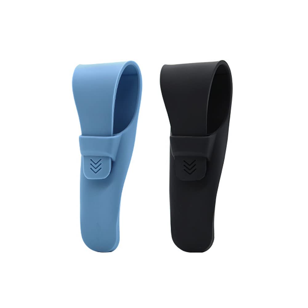 IKAAR 2Pcs Razor Case Silicone Razor Travel Case Waterproof Travel Razor Protector Case Portable Soft Shaver Case for Manual Razor