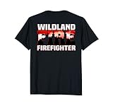 Wildland Fire Rescue Department T-Shirt Firefighters Firemen