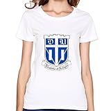 DeMai Womens Making Normal Fit Tees/Duke University Large White