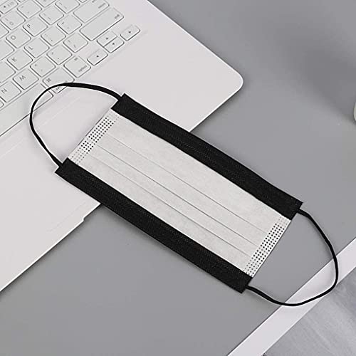 20/30/100PCS Halloween Masks for Adults, 3 Layer Black Cloth Daily Decoration for Outdoors, Outings, Dinners, Schools and Other Public Places (20pcs)