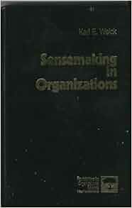 Amazon Com Sensemaking In Organizations Foundations For