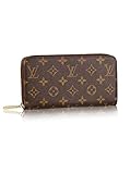 DMYTROVITCHUK Zippy Style Monogram Canvas Wallet With Beige Lining for Woman and Man By Dmytro Vitchuk