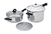 Kuhn Rikon Duromatic Stainless-Steel Pressure Cooker 2pc Set: 2Qt Fry Pan & 5-Qt Saucepan