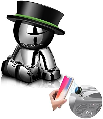 Universal Magnetic Phone Car Mount, Stick on Dashboard 360° Adjustable Cellphone Holder for iPhone X 8 7 6S 6 5 Plus Samsung Galaxy S9 S8 S7+ Plus Note 8 7 6 Google Pixel 2 XL LG V30 V20 G6 G5 HTC GPS