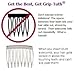 Good Hair Days Grip-Tuth Combs - 1 1/2