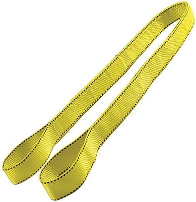 Liftex EE2-92PD-4FT Eye and Eye Pro-Edge Websling, 2" x 4', Yellow