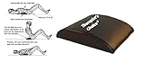 Therapist's Choice® Abdominal Trainer Mat for Full Range of Motion Ab Workouts, Back Stretcher & Plank Board all in one!