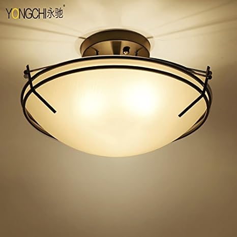 Bgmdjcf Ledan Idyllic Adhering The Balcony Round Ceiling Light