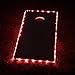 TongYu Set of 2 Cornhole Board Edge Night Lights,Light Up LED Lighting Cornhole Boards Kit, Long Lasting (72+ Hours) Great for Tailgates Backyard/Lawn Wedding BBQ & More!