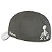 NFL New York Giants Super Bowl XLVI Champions Official Locker Room Hat, Charcoal Grey, One Size Fits All