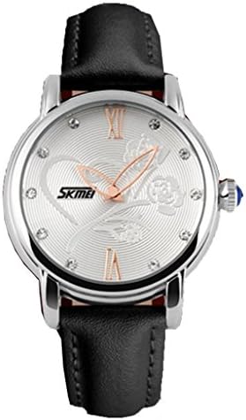 Black Fashion Leather Wrist Watches Nice to as Gifts