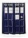 ThinkGeek Dr Who Tardis Shower Curtain